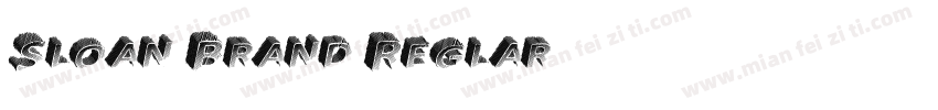 Sloan Brand Reglar字体转换